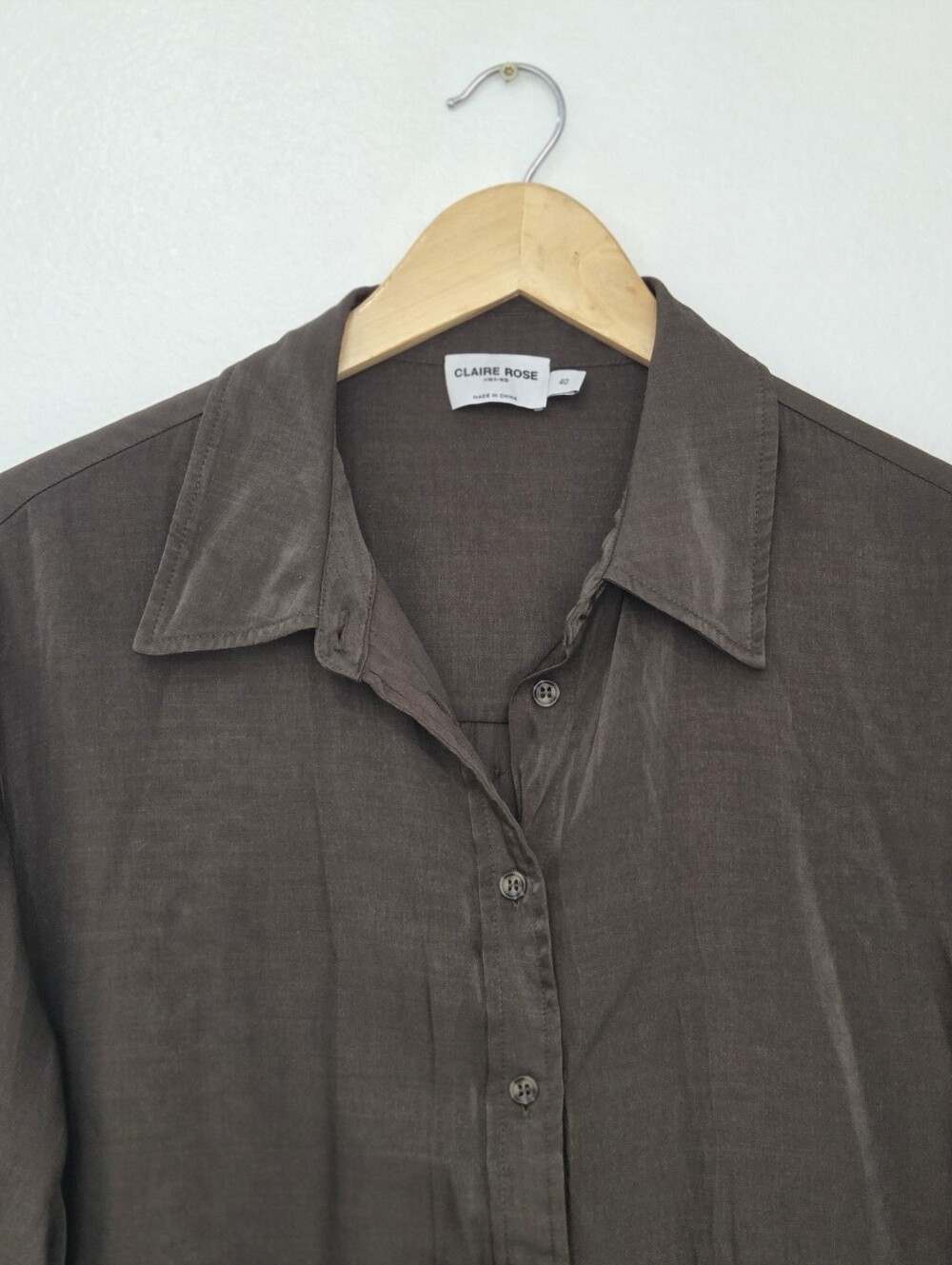 Claire Rose x Na-kd Button Down Blouse - Picture 4 of 7